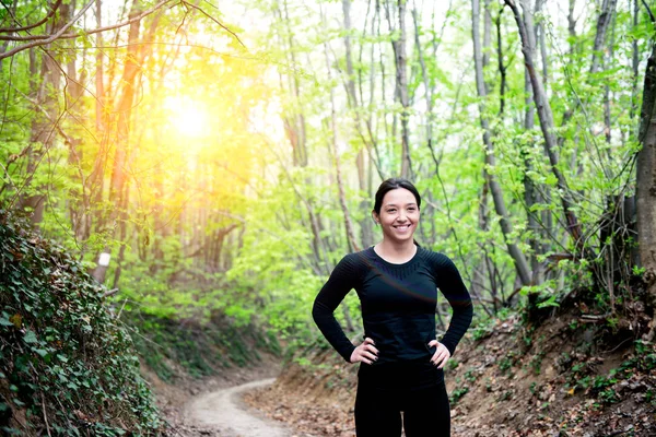 Sendero corriendo — Foto de Stock