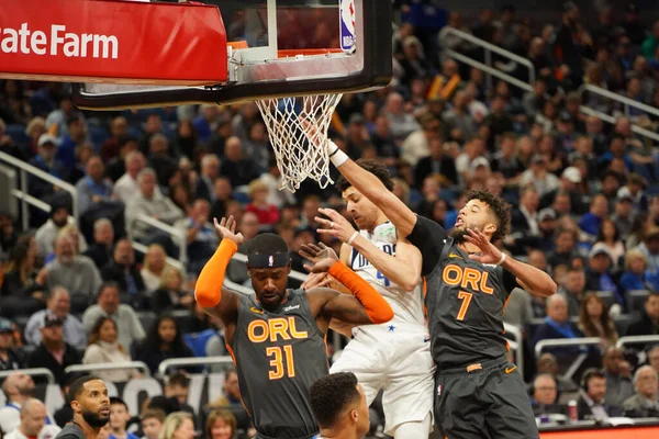 Orlando Magic Ospita Dallas Mavericks All Amway Center Orlando Florida — Foto Stock