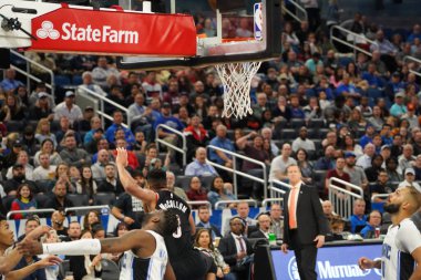 Orlando Magic 2 Mart 2020 tarihinde Orlando Florida 'daki Amway Center' da Portland Trailblazers 'a ev sahipliği yaptı..  