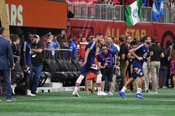 Mls All Star Juventus Mercedez Benz Stadium Atlanta Georgia Agosto — Fotografia de Stock