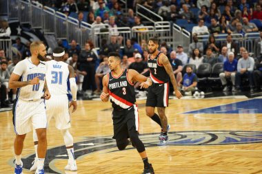 Orlando Magic 2 Mart 2020 tarihinde Orlando Florida 'daki Amway Center' da Portland Trailblazers 'a ev sahipliği yaptı.. 