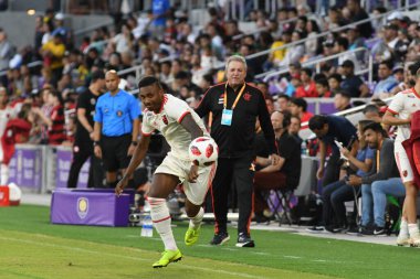 Flamengo Eintracht Frankfurt 'a karşı 12 Ocak 2019 Cumartesi günü Orlando City Stadyumu' nda. Fotoğraf: Marty Jean-Louis