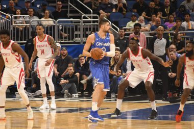 Orlando Magic, Houston Rockets 'a 13 Ocak 2019 tarihinde Amway Arena' da ev sahipliği yaptı. Fotoğraf: Marty Jean-Louis