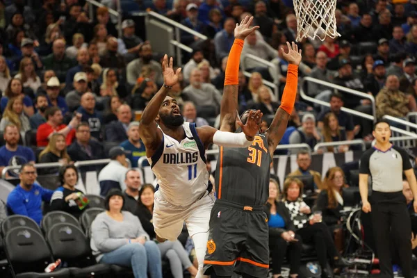 Orlando Magic Empfangen Freitag Den Februar 2020 Die Dallas Mavericks — Stockfoto