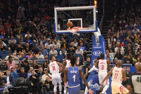 Orlando Magic Hostí Houston Rockets Amway Aréně Neděli Ledna2019 Photo — Stock fotografie