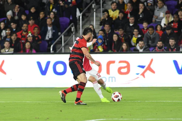 Ajax Flemengo Stadionie Orlando City Stadium Czwartek Stycznia 2019 Zdjęcie — Zdjęcie stockowe