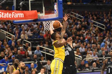 Orlando Magic, 28 Şubat 2019 'da Orlando Florida' daki Amway Center 'da Golden State Warriors' a ev sahipliği yaptı. Fotoğraf: Marty Jean-Louis