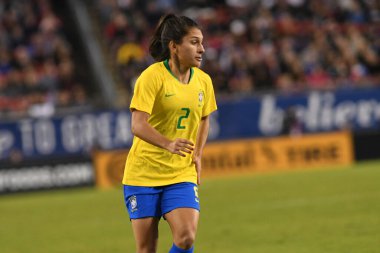 SheBelieves Kupası Finali, 5 Mart 2019 'da Tampa Florida Raymond James Stadyumu' nda ABD ile Brezilya arasında oynanacak. Fotoğraf: Marty Jean-Louis