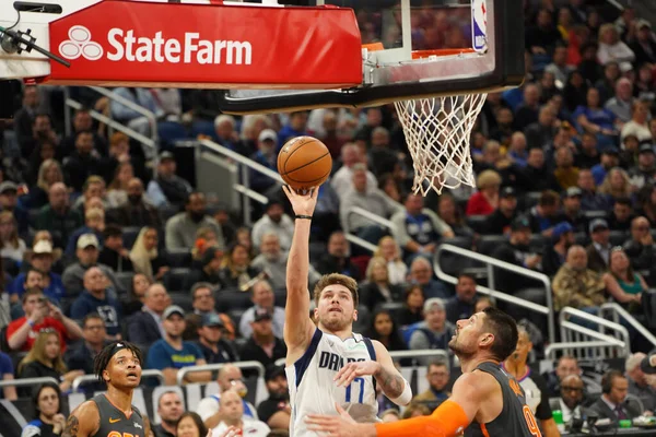 Orlando Magic Házigazda Dallas Mavericks Amway Center Orlando Florida Pénteken — Stock Fotó