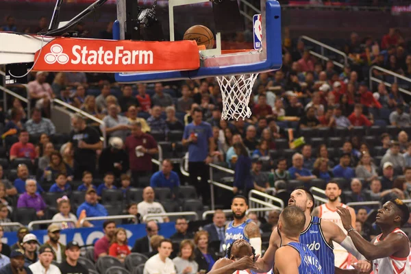 Orlando Magic Hostí Houston Rockets Amway Aréně Neděli Ledna2019 Photo — Stock fotografie