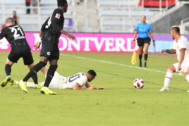 Flamengo Eintracht Frankfurt 'a karşı 12 Ocak 2019 Cumartesi günü Orlando City Stadyumu' nda. Fotoğraf: Marty Jean-Louis