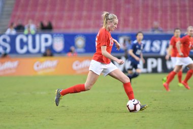 Japonya, İngiltere 'ye karşı Raymond James Stadyumu' nda 5 Mart 2019 'da Tampa Florida' da. Fotoğraf: Marty Jean-Louis