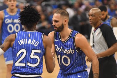 Orlando Magic, Houston Rockets 'a 13 Ocak 2019 tarihinde Amway Arena' da ev sahipliği yaptı. Fotoğraf: Marty Jean-Louis