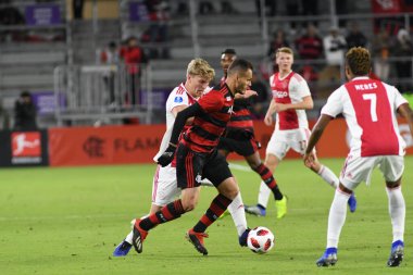 Ajax, Flemengo 'ya karşı Orlando City Stadyumu' nda 10 Ocak 2019 Perşembe günü. Fotoğraf: Marty Jean-Louis, 2019. Fotoğraf: Marty Jean-Louis