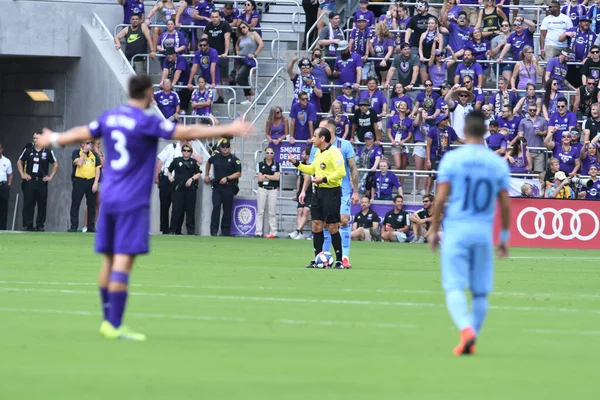 Orlando City Host New York City Orlando City Stadium Orlando — Stock fotografie