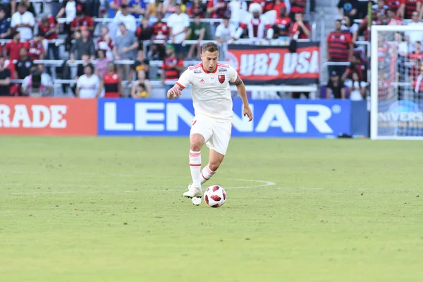 Flamengo Eintracht Frankfurt Orlando City Stadium Sábado Enero 2019 Crédito — Foto de Stock