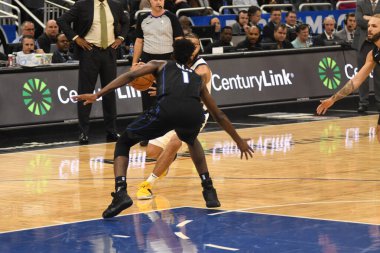 Orlando Magic, 31 Ocak 2019 tarihinde Orlando Florida 'daki Amway Center' da Indiana Pacers 'a ev sahipliği yapmaktadır. Fotoğraf: Marty Jean-Louis