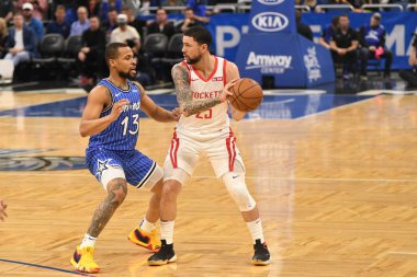 Orlando Magic, Houston Rockets 'a 13 Ocak 2019 tarihinde Amway Arena' da ev sahipliği yaptı. Fotoğraf: Marty Jean-Louis
