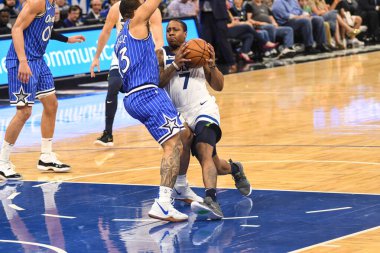 Orlando Magic, 7 Şubat 2019 'da Orlando, Florida' da Amway Arena 'da Minnesota Timberwolves' a ev sahipliği yapar. Fotoğraf: Marty Jean-Louis