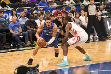 Orlando Magic, Houston Rockets 'a 13 Ocak 2019 tarihinde Amway Arena' da ev sahipliği yaptı. Fotoğraf: Marty Jean-Louis
