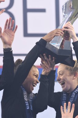 SheBelieves Kupası, 5 Mart 2019 tarihinde Tampa Florida Raymond James Stadyumu 'nda İngiltere' yi şampiyon ilan etmiştir. Fotoğraf: Marty Jean-Louis