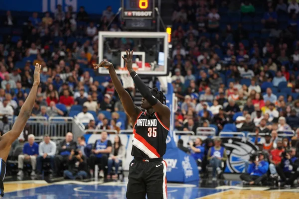 Orlando Magic Host Portland Trailblazers Amway Center Orlando Florida Monday — Stock Photo, Image