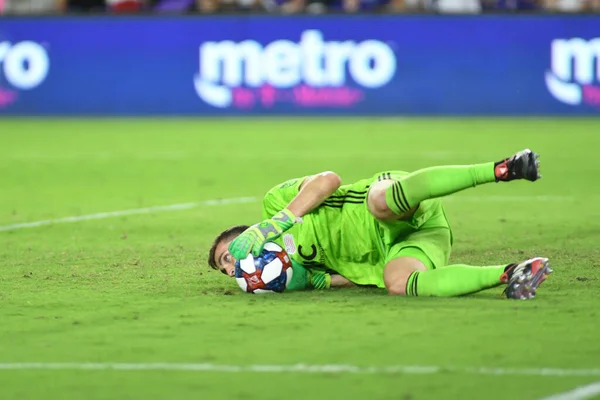 Orlando City Gastheer New England Het Orlando City Stadium Orlando — Stockfoto