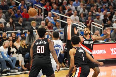 Orlando Magic 2 Mart 2020 tarihinde Orlando Florida 'daki Amway Center' da Portland Trailblazers 'a ev sahipliği yaptı.. 