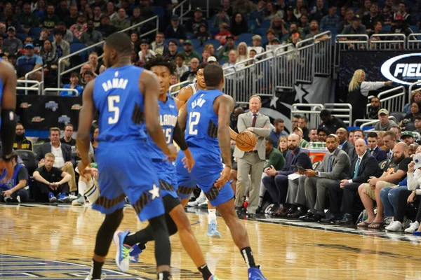 Orlando Magic Anfitrión Los Milwaukee Bucks Amway Orlando Florida Sábado — Foto de Stock