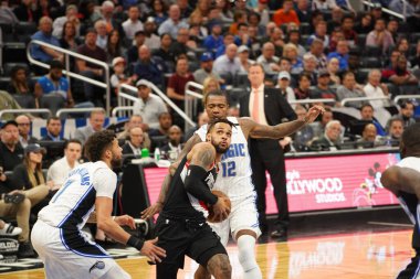 Orlando Magic 2 Mart 2020 tarihinde Orlando Florida 'daki Amway Center' da Portland Trailblazers 'a ev sahipliği yaptı.. 