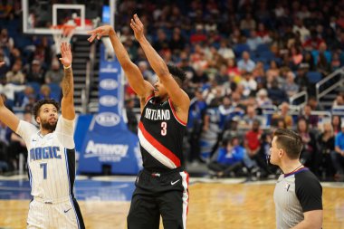 Orlando Magic 2 Mart 2020 tarihinde Orlando Florida 'daki Amway Center' da Portland Trailblazers 'a ev sahipliği yaptı.. 