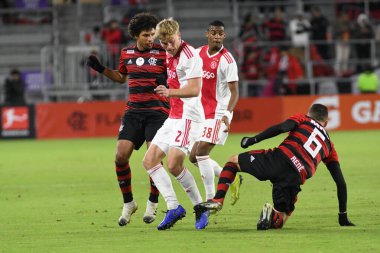 Ajax, Flemengo 'ya karşı Orlando City Stadyumu' nda 10 Ocak 2019 Perşembe günü. Fotoğraf: Marty Jean-Louis, 2019. Fotoğraf: Marty Jean-Louis