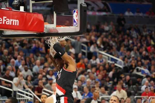 Orlando Magic Host Portland Trailblazers Amway Center Orlando Florida Monday — Stock Photo, Image