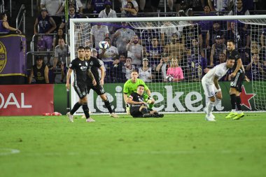Orlando City SC 14 Ağustos 2019 Çarşamba günü Exploria Stadyumu 'nda Sporting Kansas SC' ye ev sahipliği yaptı. Fotoğraf: Marty Jean-Louis