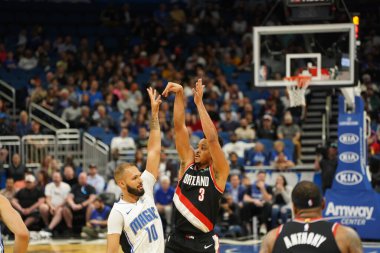 Orlando Magic 2 Mart 2020 tarihinde Orlando Florida 'daki Amway Center' da Portland Trailblazers 'a ev sahipliği yaptı.. 