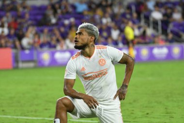Orlando City, 23 Ağustos 2019 Cuma günü Florida, Orlando 'daki Exploria Stadyumu' nda Atlanta United 'a ev sahipliği yaptı. Fotoğraf: Marty Jean-Louis
