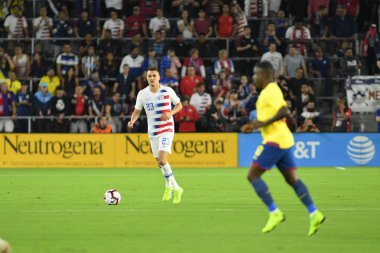 ABD Erkekler Milli Takımı 21 Mart 2019 tarihinde Orlando Florida 'daki Orlando City Stadyumu' nda Ekvador Milli Takımı 'na ev sahipliği yaptı. Fotoğraf: Marty Jean-Louis