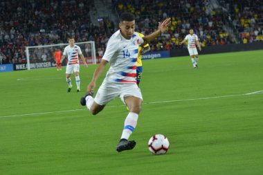ABD Erkekler Milli Takımı 21 Mart 2019 tarihinde Orlando Florida 'daki Orlando City Stadyumu' nda Ekvador Milli Takımı 'na ev sahipliği yaptı. Fotoğraf: Marty Jean-Louis
