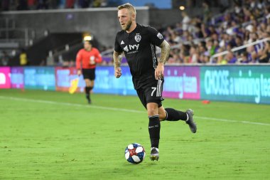 Orlando City SC 14 Ağustos 2019 Çarşamba günü Exploria Stadyumu 'nda Sporting Kansas SC' ye ev sahipliği yaptı. Fotoğraf: Marty Jean-Louis