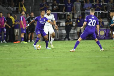 Orlando City, 7 Eylül 2019 Cumartesi günü Orlando Florida 'daki Exploria Stadyumu' nda LAFC 'ye ev sahipliği yapıyor. Fotoğraf: Marty Jean-Louis