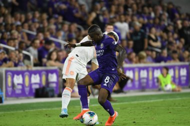 Orlando City SC 6 Ağustos Salı günü Orlando Florida 'daki Exploria Stadyumu' nda düzenlenen ABD Kupası 'nda Atlanta United FC' ye ev sahipliği yaptı. Fotoğraf: Marty Jean-Louis