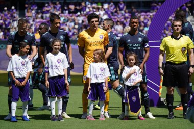 Orlando City SC 20 Nisan 2019 'da Orlando City Stadyumu' nda Vancouver Whitecaps 'a ev sahipliği yapıyor. Fotoğraf: Marty Jean-Louis