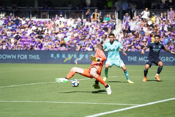 Orlando City Ist Samstag Den April 2019 Gastgeber Der Vancouver — Stockfoto