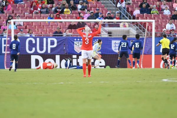 Japan England Raymond James Stadium Tampa Florida March 2019 Photo — Stock Photo, Image