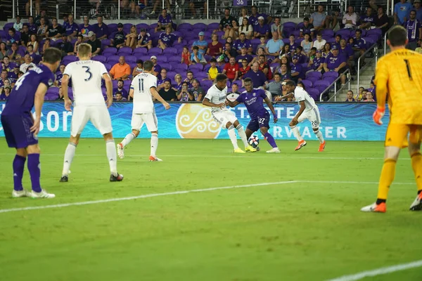 Orlando City Hosts Philadelphia Union Exploria Stadium Orlando Florida Wednesday — Stock Photo, Image