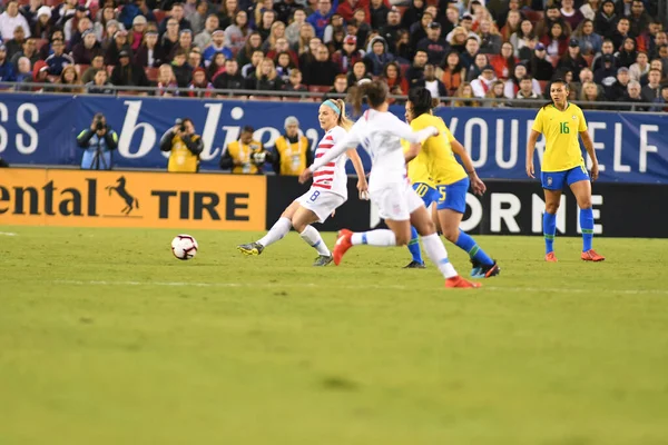 Shebelieves Cup Final Usa Val Szemben Brazília Raymond James Stadion — Stock Fotó