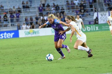 Orlando Pride, 17 Ağustos 2019 tarihinde Florida Exploria Stadyumu 'nda Utah Royals' a ev sahipliği yapmaktadır. Fotoğraf: Marty Jean-Louis