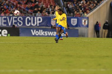 SheBelieves Kupası Finali, 5 Mart 2019 'da Tampa Florida Raymond James Stadyumu' nda ABD ile Brezilya arasında oynanacak. Fotoğraf: Marty Jean-Louis