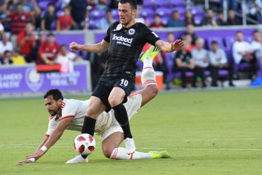 Flamengo Eintracht Frankfurt 'a karşı 12 Ocak 2019 Cumartesi günü Orlando City Stadyumu' nda. Fotoğraf: Marty Jean-Louis