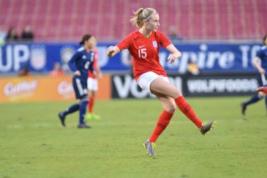 Japonya, İngiltere 'ye karşı Raymond James Stadyumu' nda 5 Mart 2019 'da Tampa Florida' da. Fotoğraf: Marty Jean-Louis